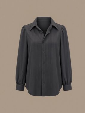 Dazy Women’s Black Textured Blouse - M
